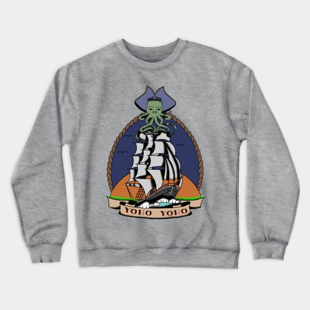 The Green Flash Crewneck Sweatshirt by DaughertyDesigns